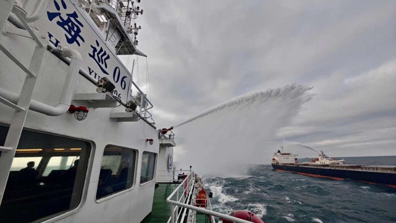 Chinese coastguard conducts first drill in Taiwan Strait’s key choke point