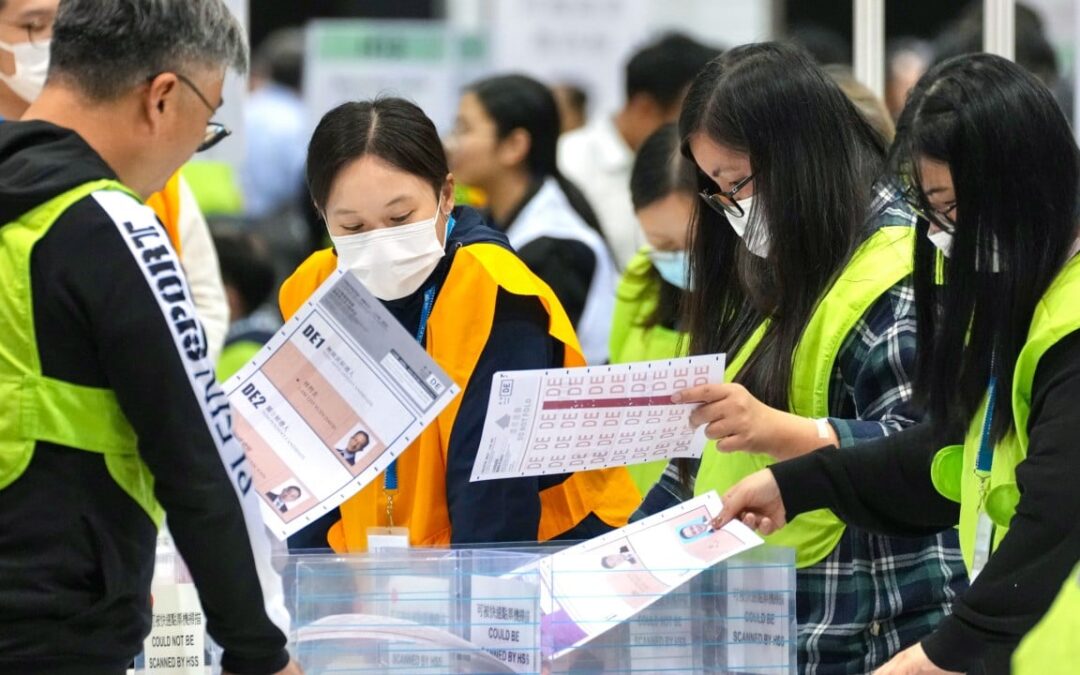 Record tally of spoiled votes in Hong Kong poll ‘not due to pressure on public’