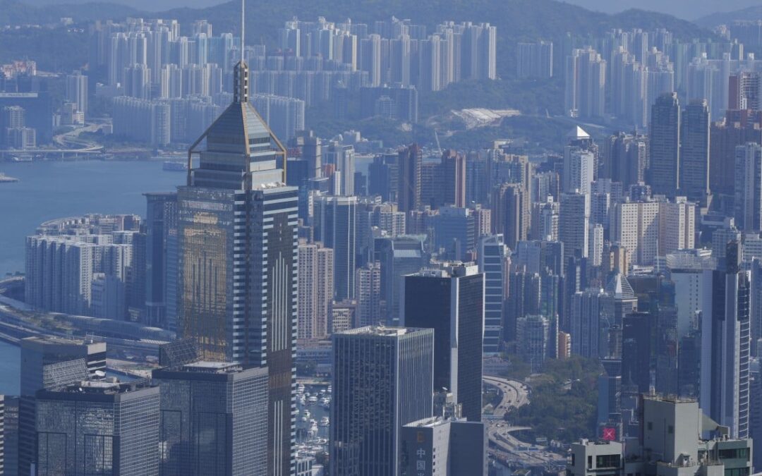 Hong Kong pares base rate in salve for borrowers, as a split Fed signals fewer cuts ahead