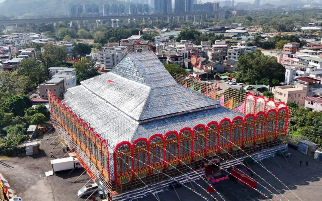 Towering traditions: Hong Kong’s centuries-old Kam Tin Jiao Festival returns