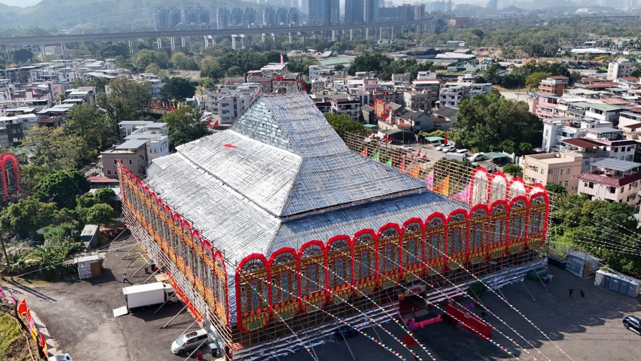 Towering traditions: Hong Kong’s centuries-old Kam Tin Jiao Festival returns