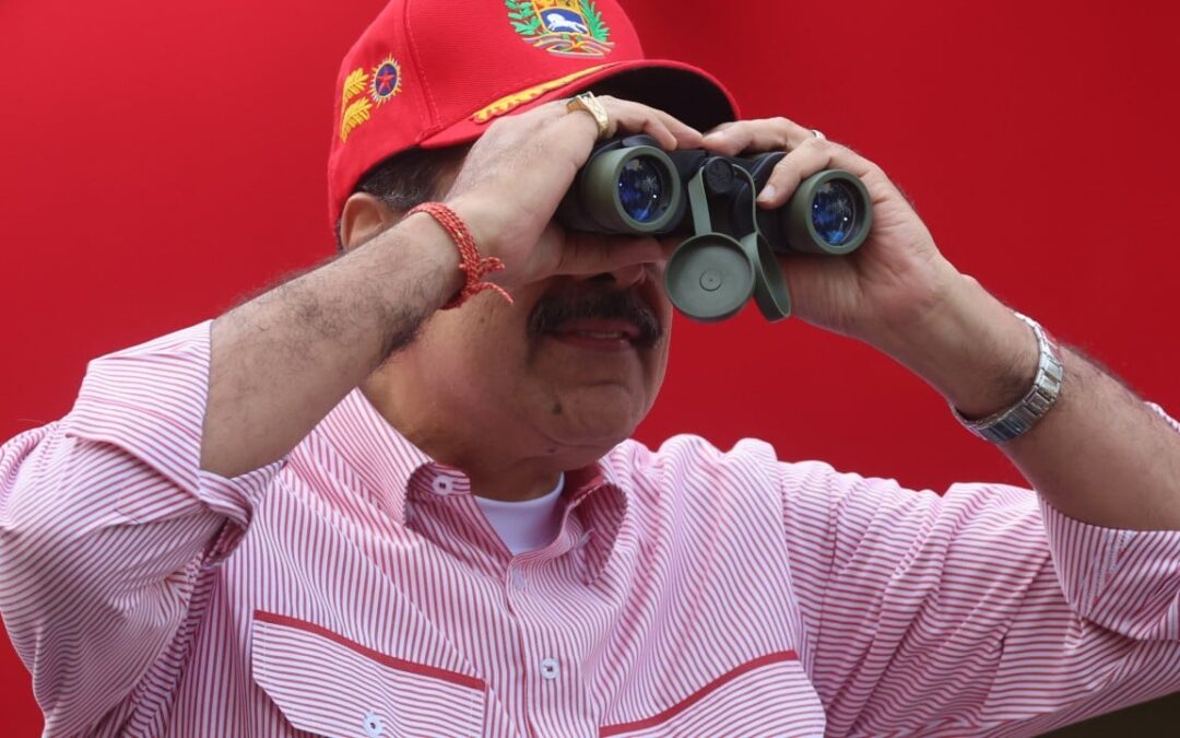 With US warships near, Venezuela’s Maduro describes call with Trump