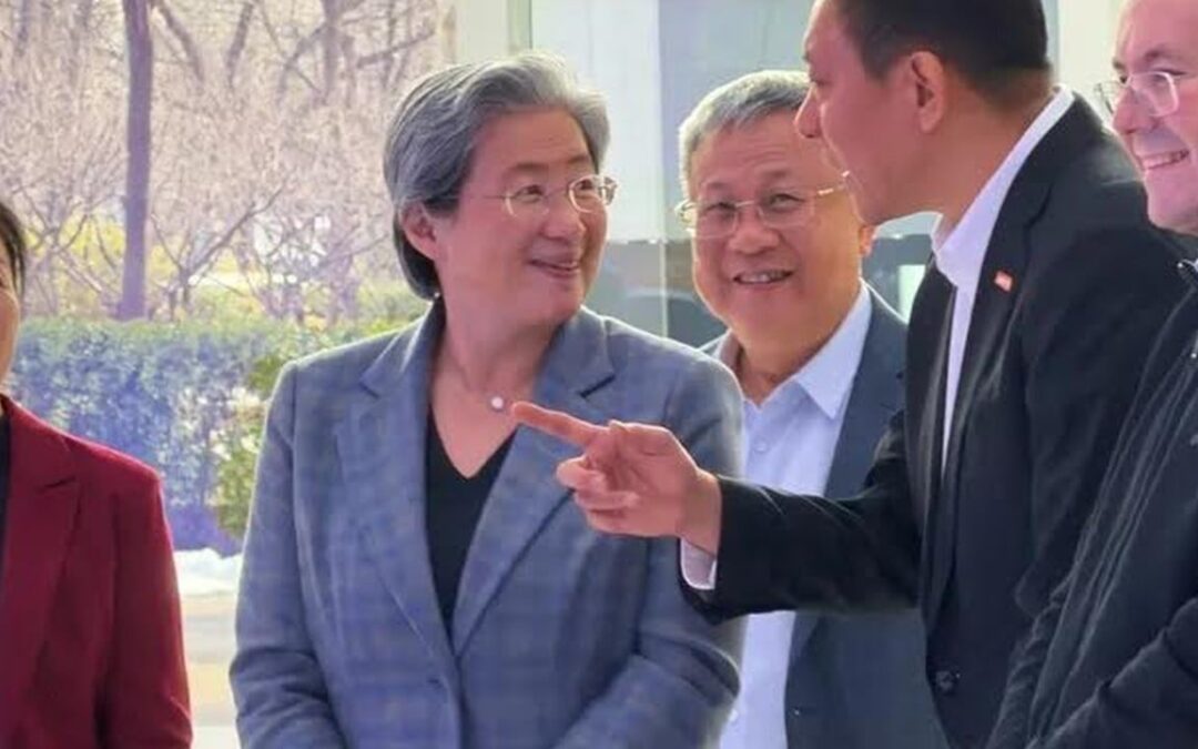 AMD chief Lisa Su visits Lenovo in Beijing as US hints at easing chip curbs