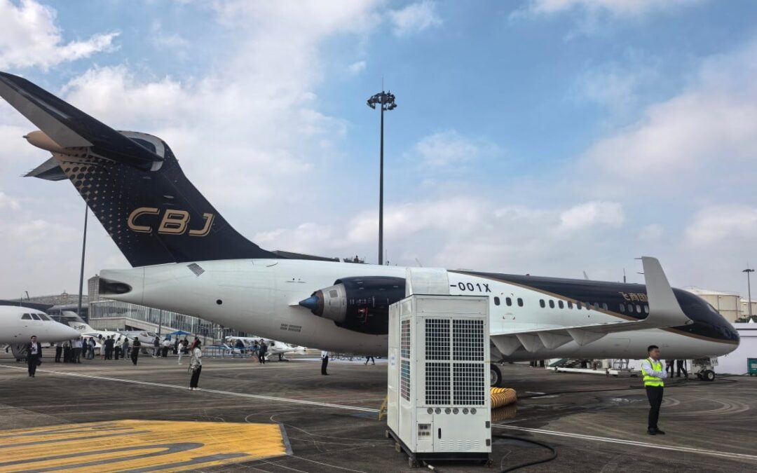 A Chinese home-grown business jet is on the way. Will it rival Gulfstream?