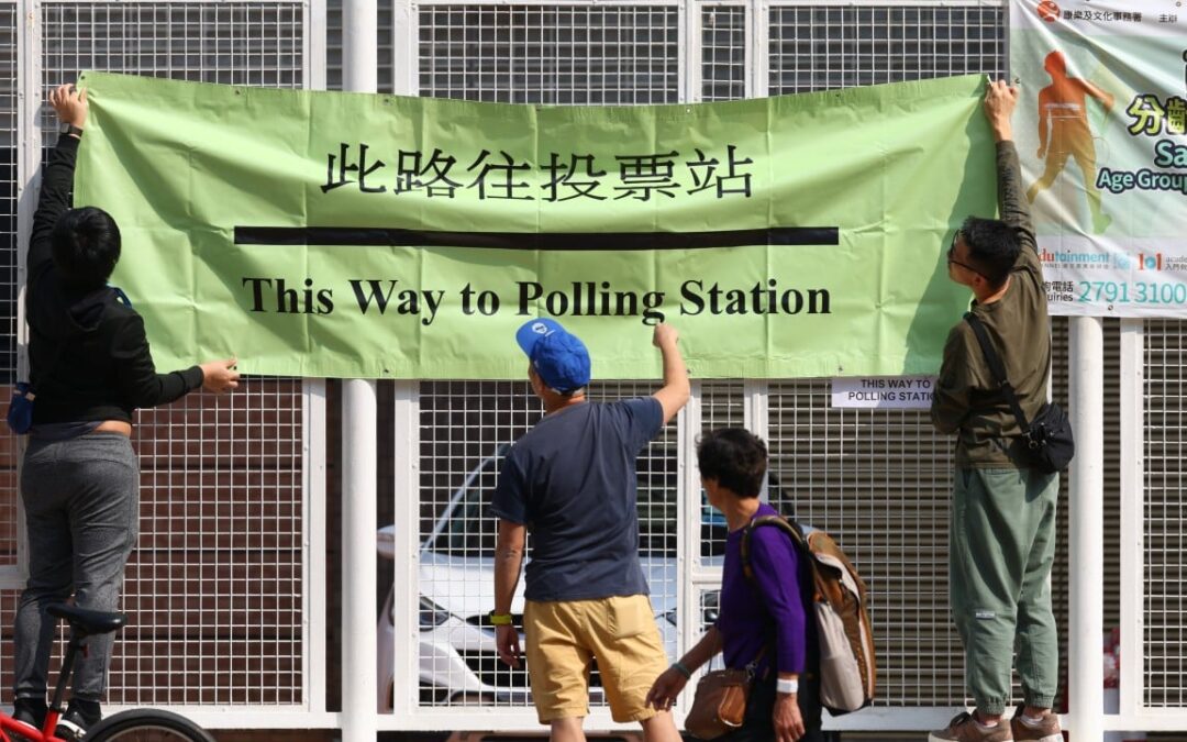 Last-ditch effort to get Hongkongers to vote in Legco poll, but turnout uncertain
