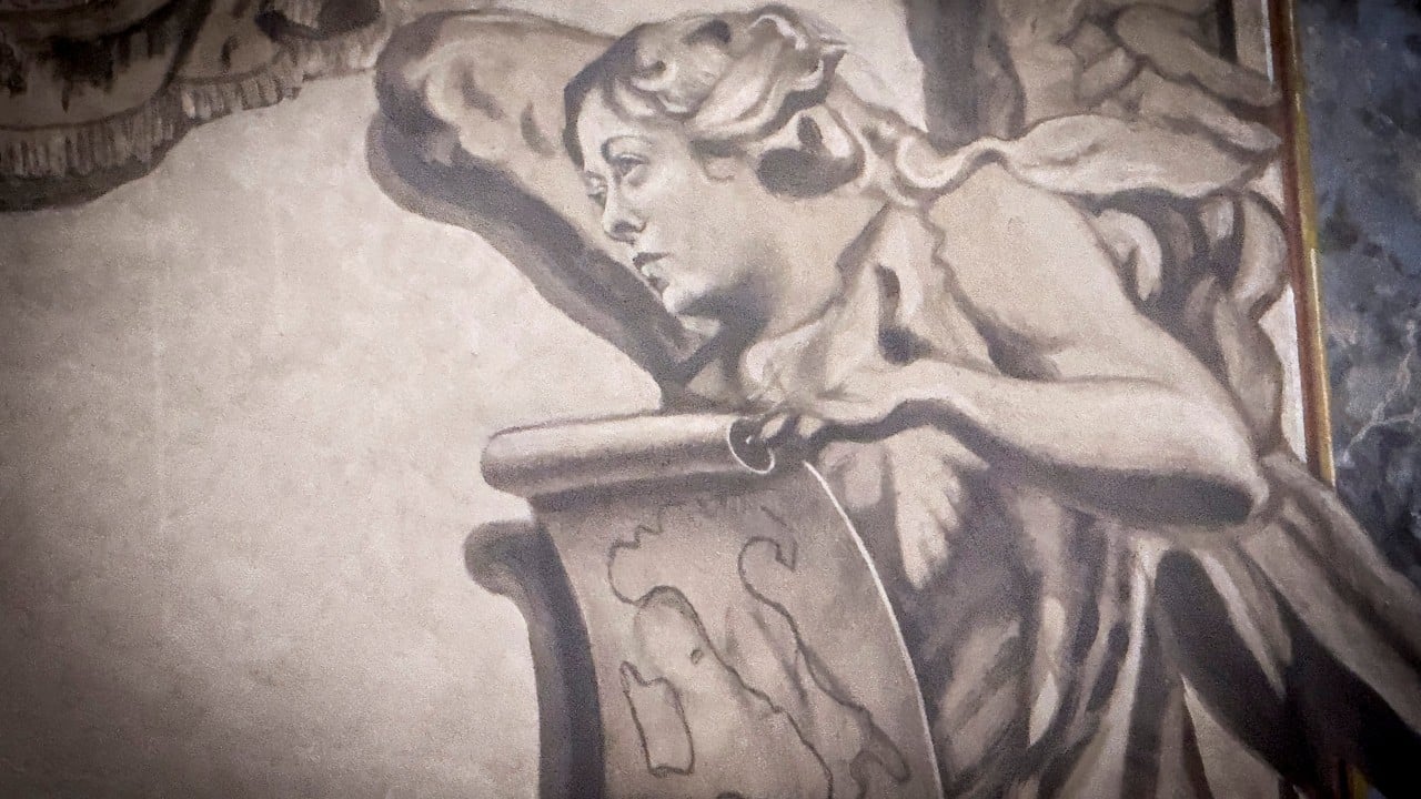 Was this fresco redone to look like Meloni? Italy PM says she’s no angel