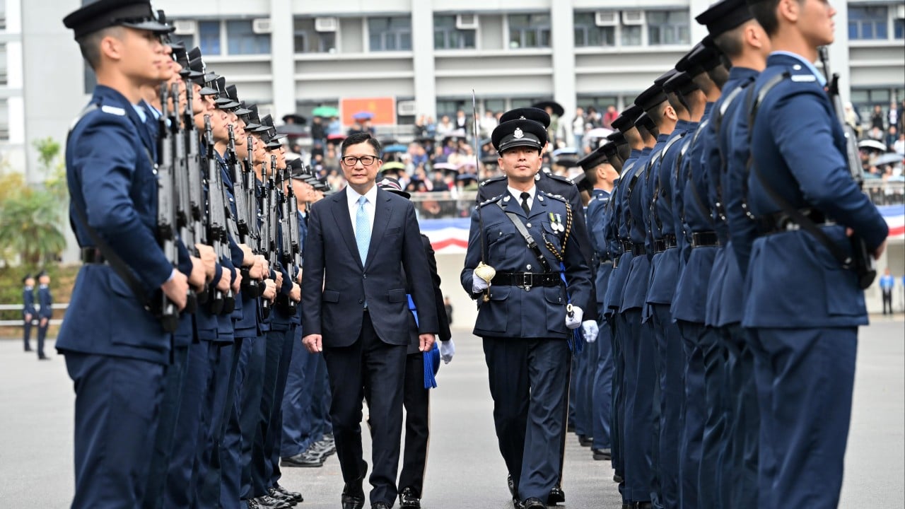 New generation of Hong Kong police will need ‘iron bones’, security chief says