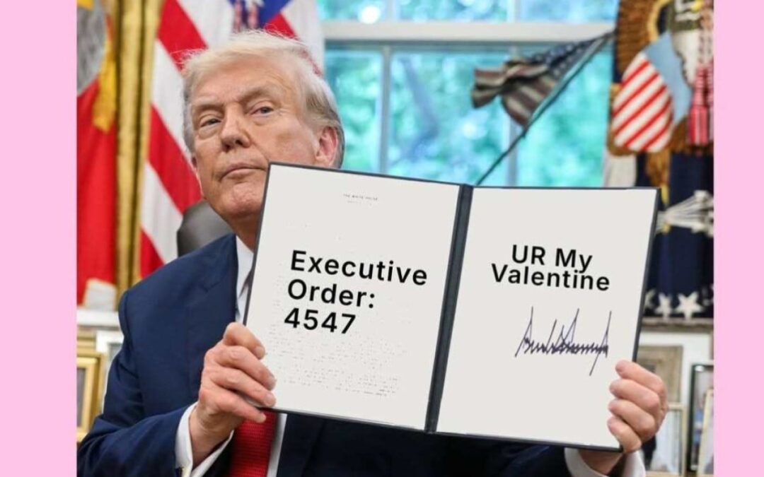 Trump’s Valentine’s Day cards feature Maduro, Greenland and boasting