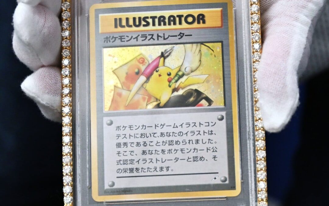Unique Pokemon card sells for US$16.5 million, smashing world record