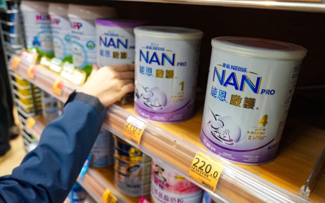 Hong Kong toddler suspected to have fallen ill from tainted milk formula