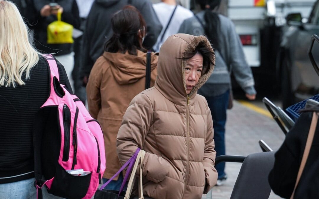 12 degrees Celsius in Hong Kong on Sunday but warmer days expected in week ahead