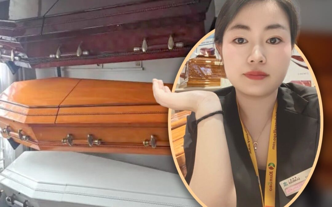 China woman quits teaching to sell coffins to Europe, generating US$6 million sales annually