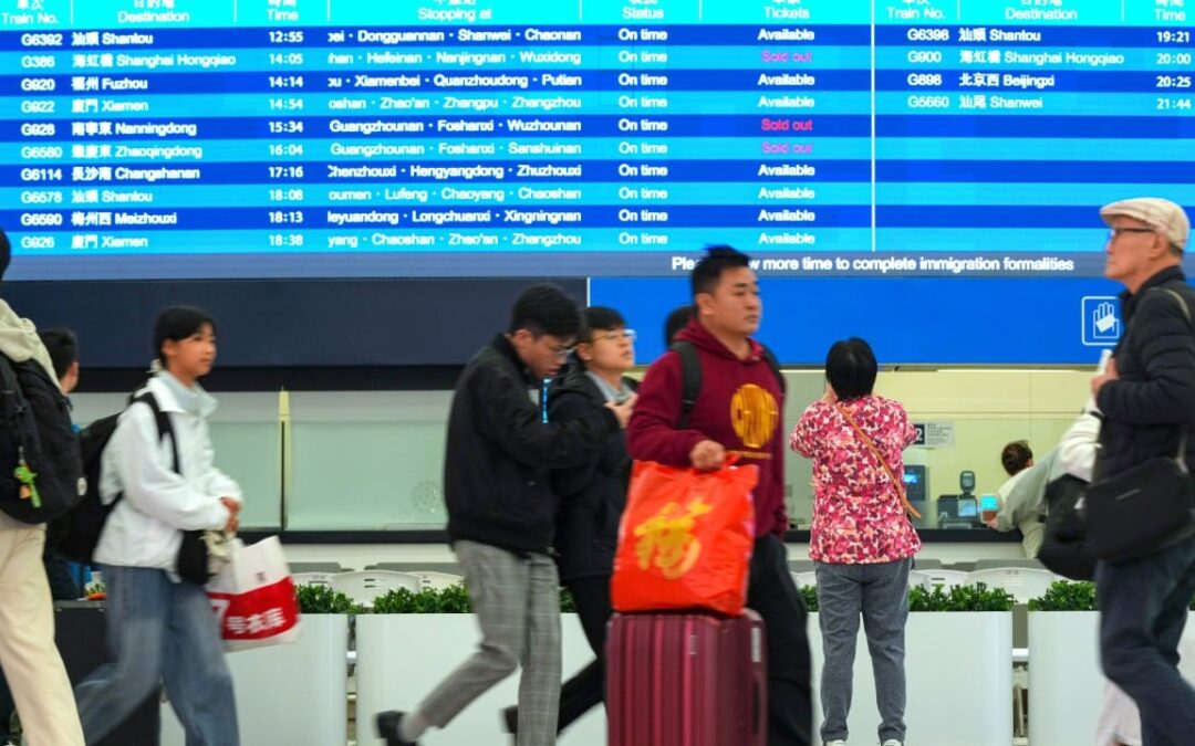 New rail routes to mainland China nearly sold out ahead of Lunar New Year
