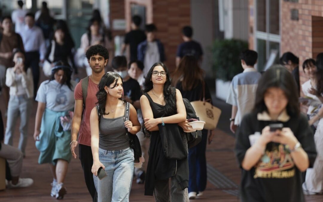 How many non-local students are going to Hong Kong universities since quota rise?