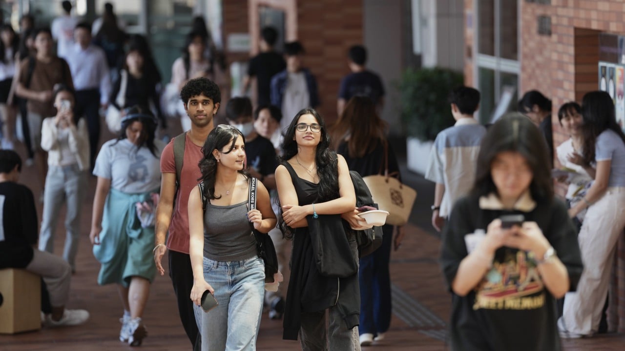 How many non-local students are going to Hong Kong universities since quota rise?