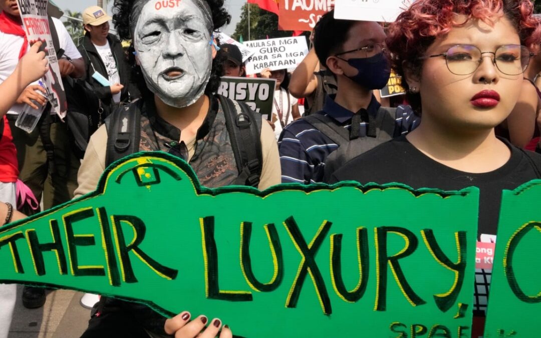 Anger over Philippine flood fund theft fuels debate on unfair tax system