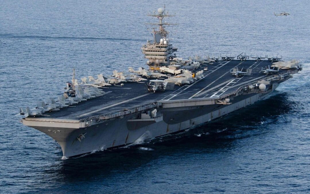 Trump hints at sending second aircraft carrier, as US and Iran plan next talks