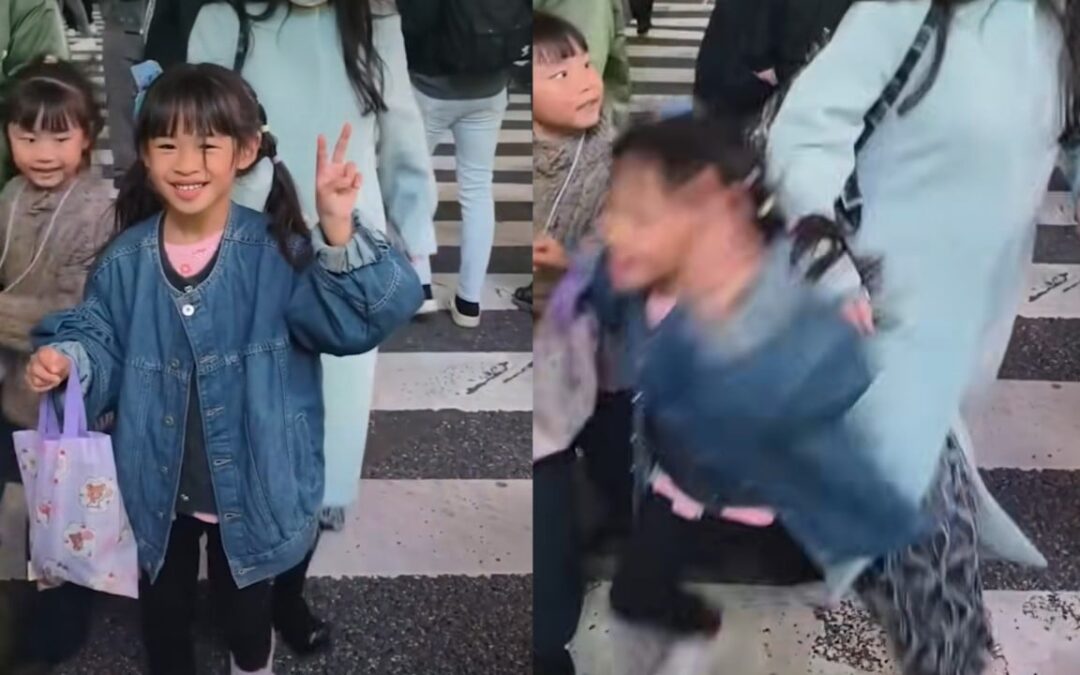 Viral video of child being shoved at iconic Tokyo crossing stokes outrage and debate