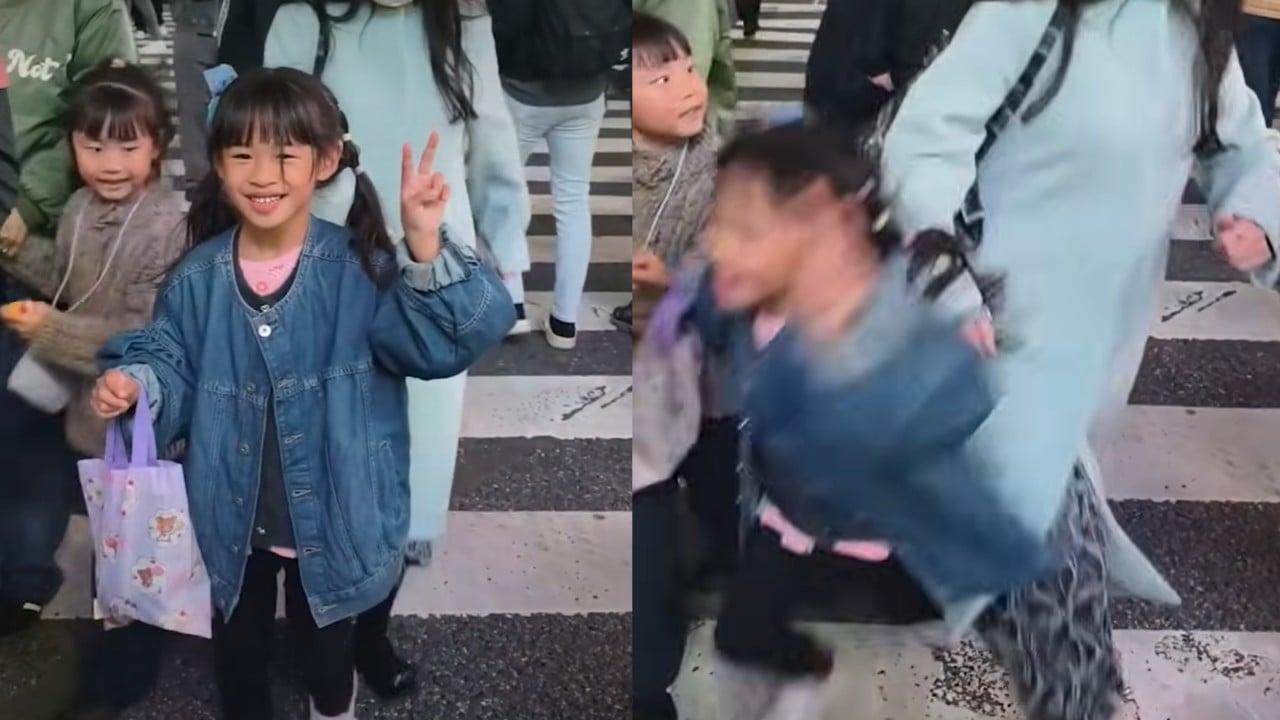 Viral video of child being shoved at iconic Tokyo crossing stokes outrage and debate