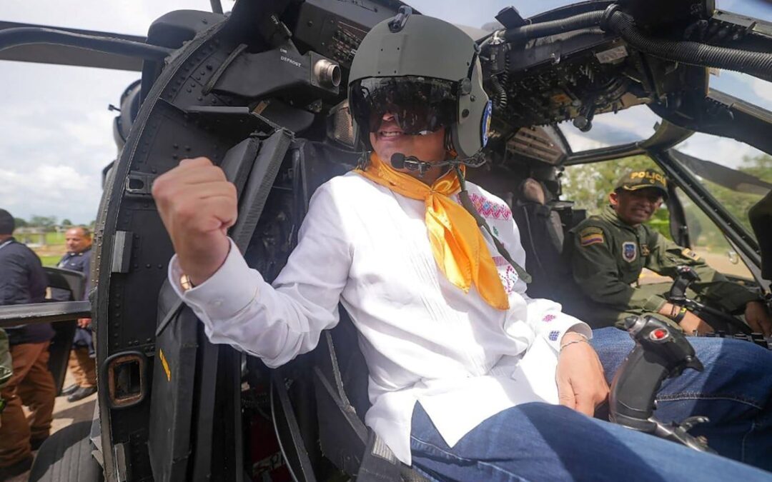 Colombia’s president says he escaped assassination attempt while in helicopter