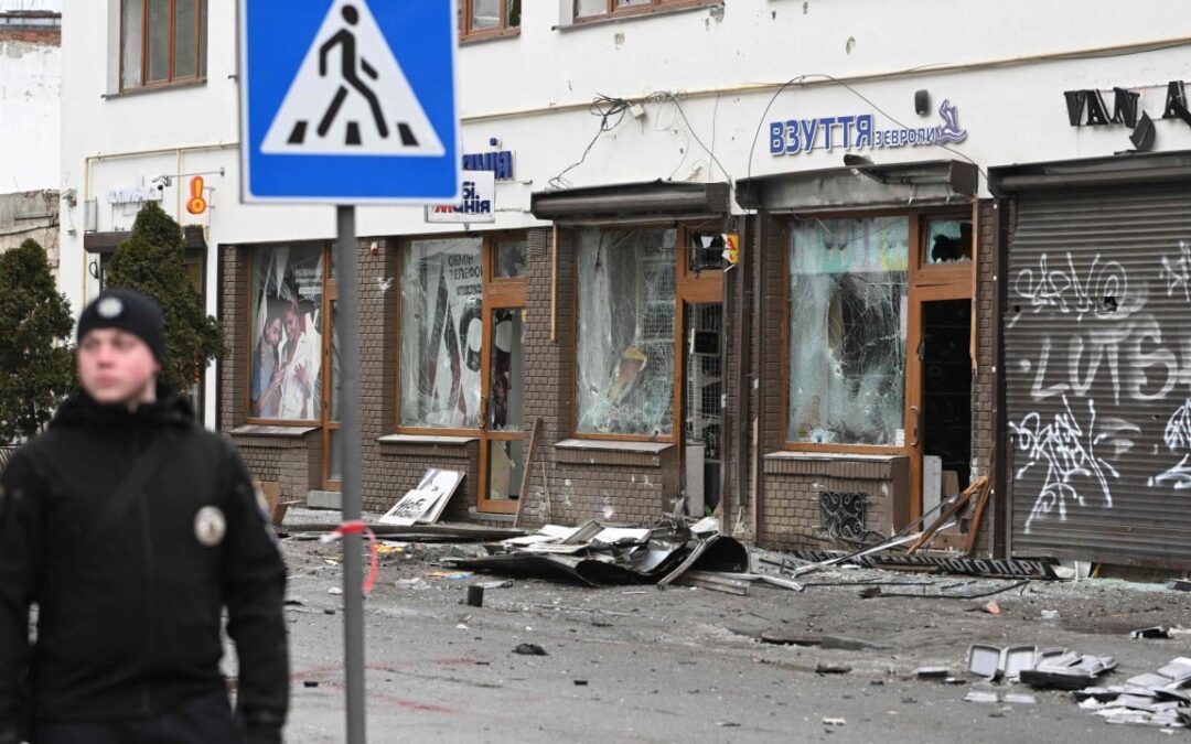 Police officer killed, 24 people wounded in bomb explosions in Ukraine’s Lviv