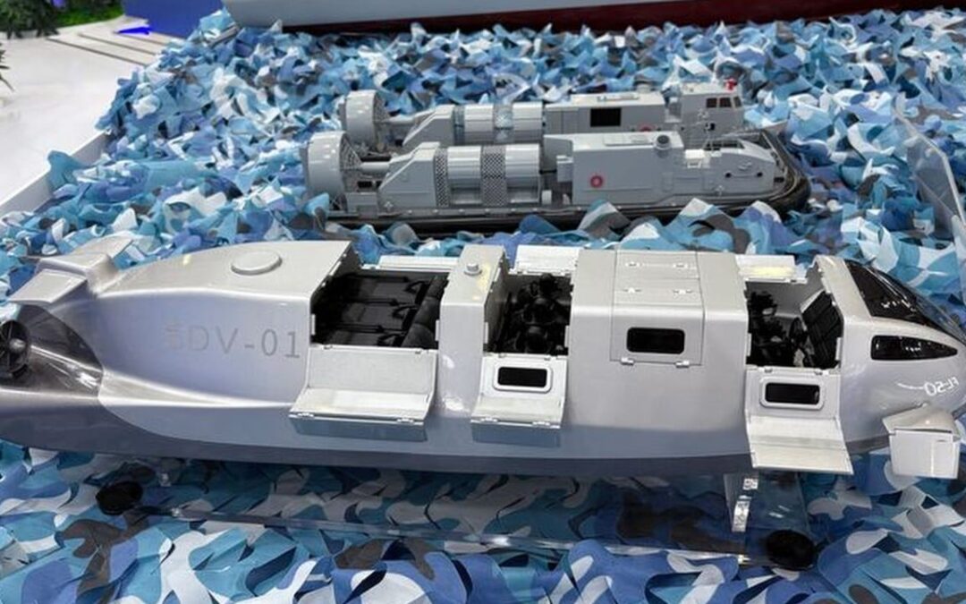 China lifts veil on secretive underwater combat vehicle at Saudi Arabia defence show