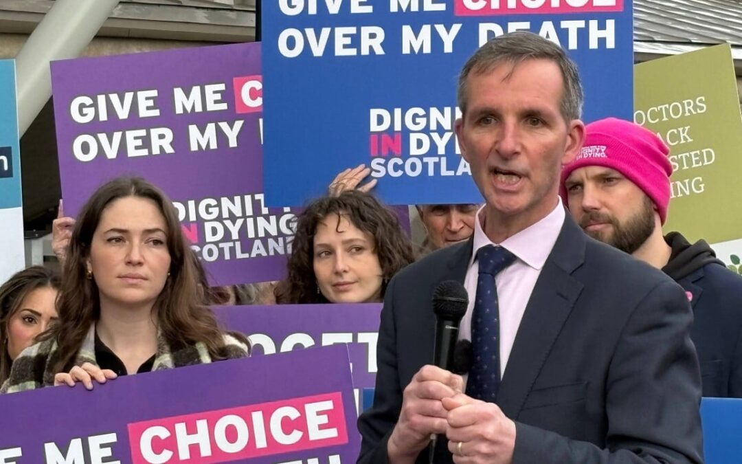 Scottish lawmakers reject bill to let terminally ill people end their lives