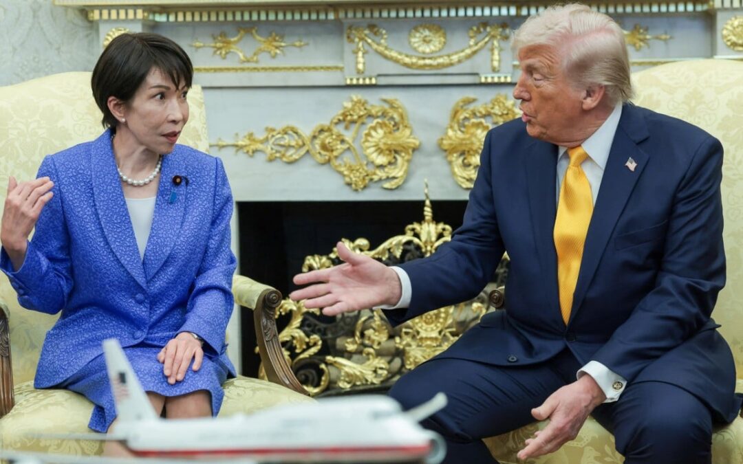Trump talks with Japanese Prime Minister Sanae Takaichi off to positive start