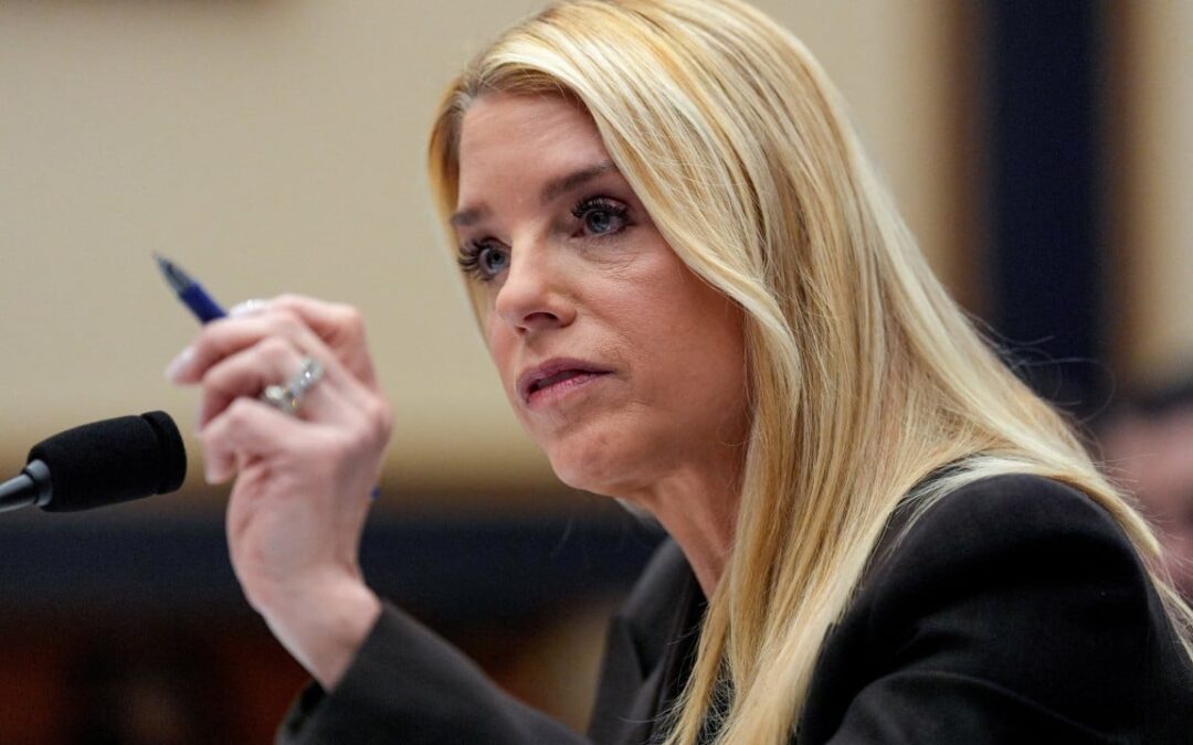 US lawmakers vote to subpoena Pam Bondi over Epstein files