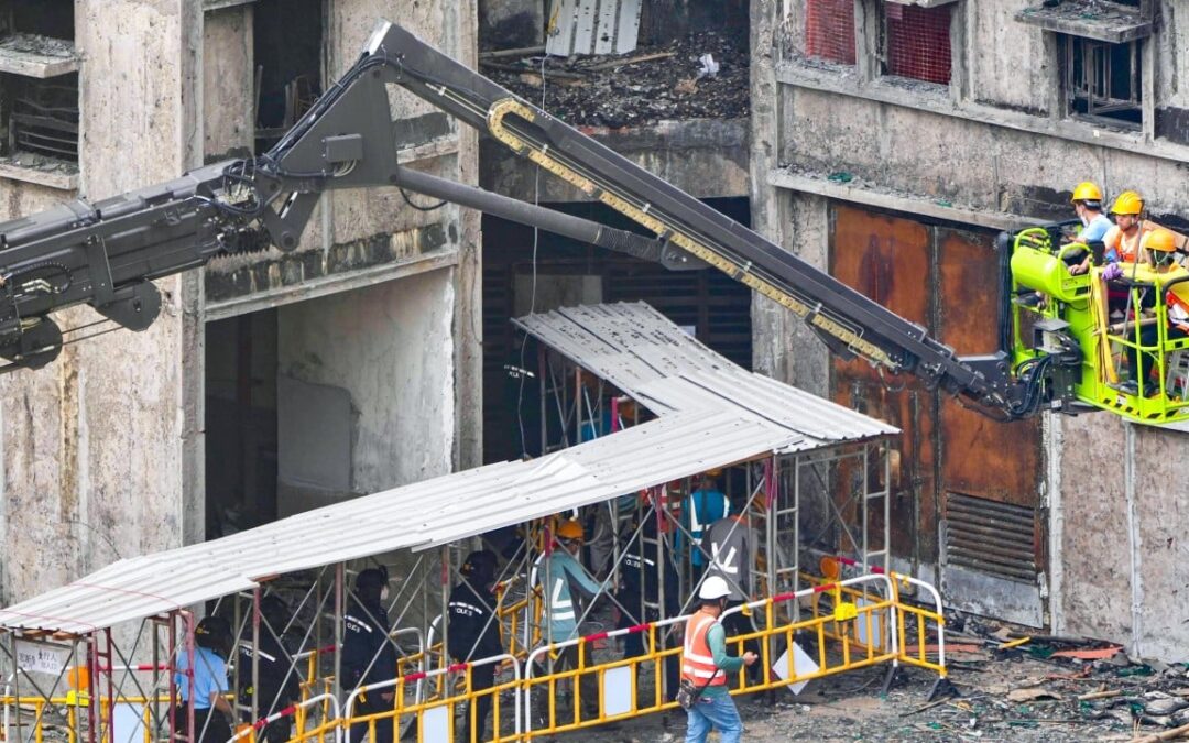 Hong Kong police recover credit card amid theft fears at fire-hit Tai Po estate