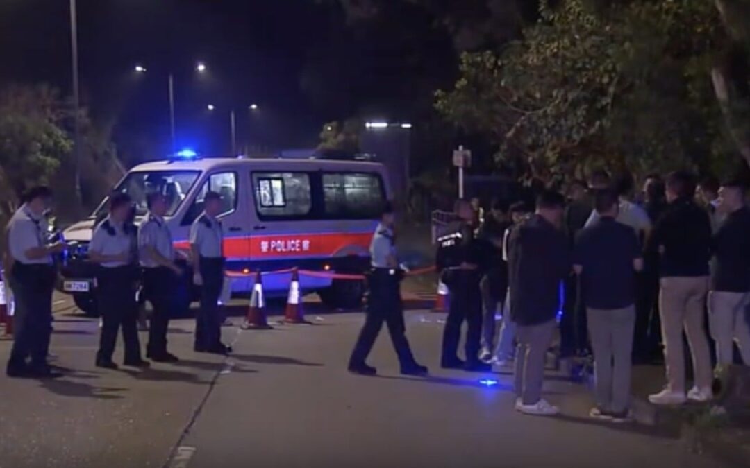 Police officers fire 5 shots at charging assailant carrying serrated knife, metal rod