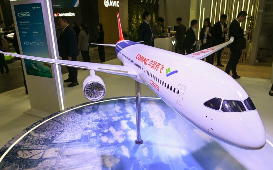 China’s 5-year jet goals target C919 output, a new engine and reduced reliance