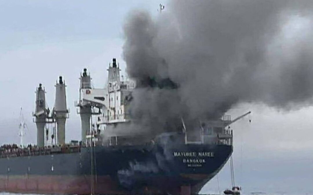 Thai navy says cargo ship attacked near Strait of Hormuz