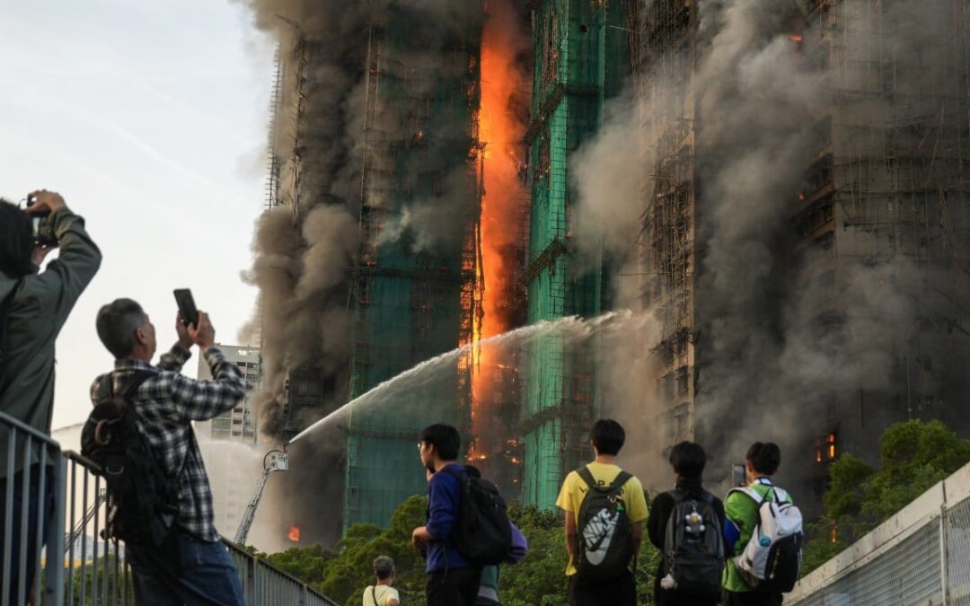 Residents of Tai Po blaze building misled over renovation project, inquiry told