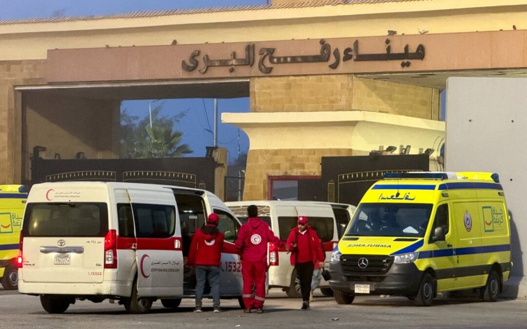 Gaza’s Rafah crossing to open on Wednesday ‘for limited movement of people’, Israel says