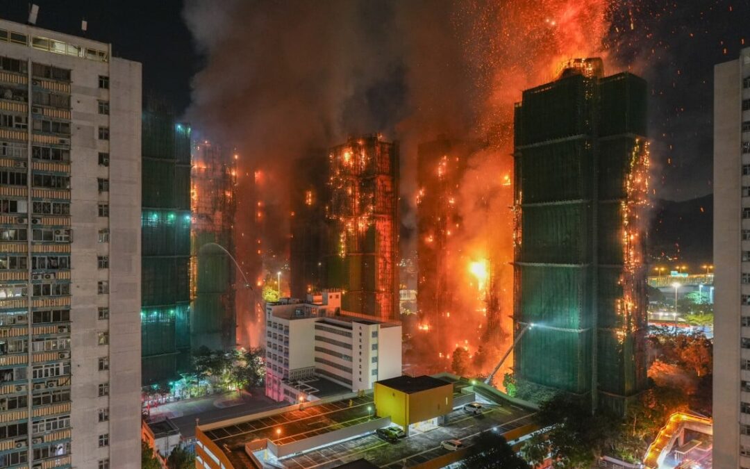 Firefighter killed in Tai Po blaze may have entered wrong building, inquiry told