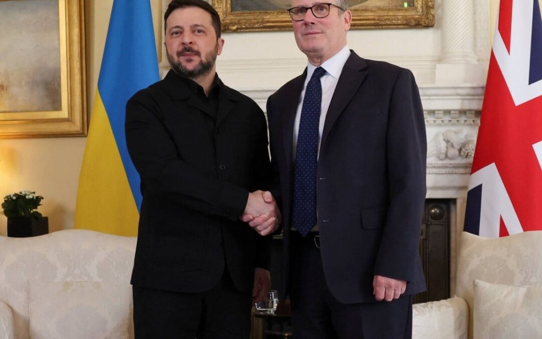 Zelensky, Starmer urge continued support for Ukraine as Iran conflict steals focus