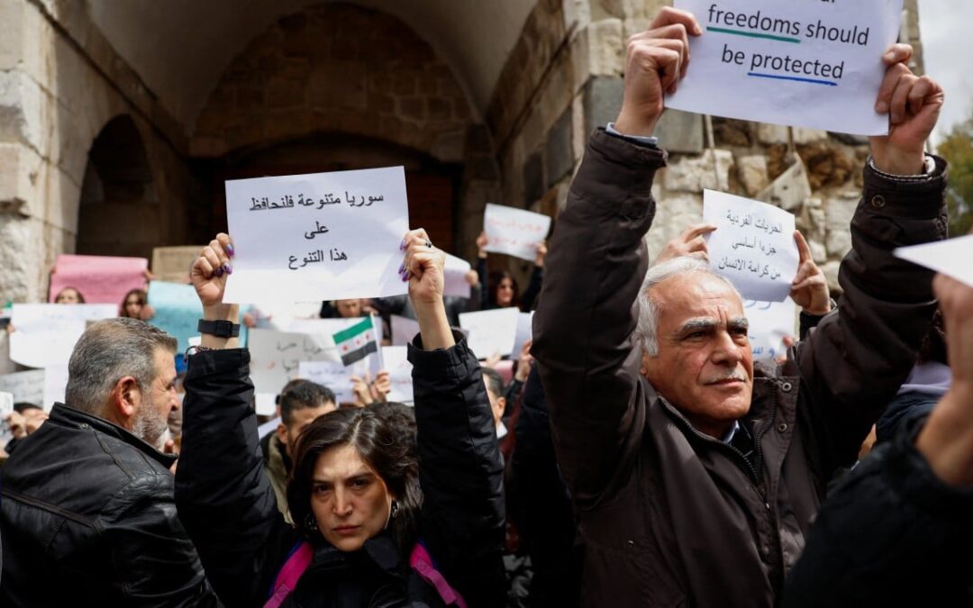 Syrians protest against alcohol sale limits, personal freedom curbs