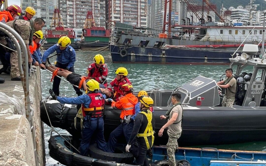 Couple to face child neglect charges after son swept into sea during Typhoon Ragasa