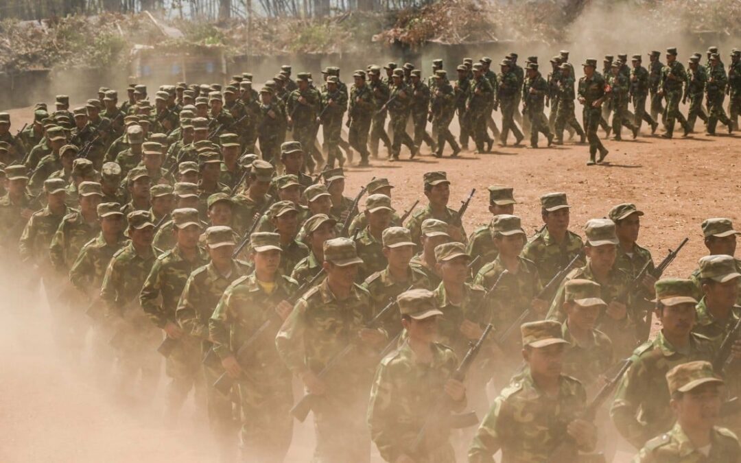 India detains 6 Ukrainians, 1 American suspected of training Myanmar rebels