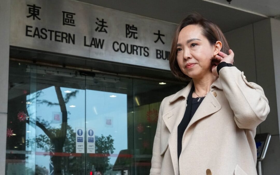 Hong Kong lawmaker Judy Chan fined HK$2,000 for driving against traffic