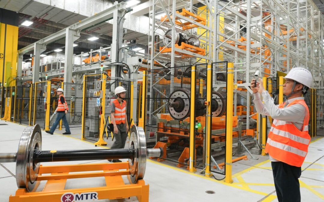 MTR Corp unveils HK$300 million wheelset centre, boosting efficiency by 80%