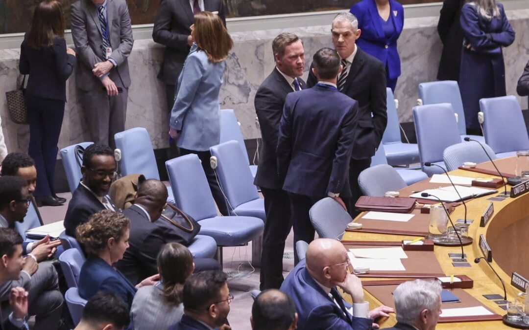 Iran war: Russia and China veto UN resolution to reopen Strait of Hormuz