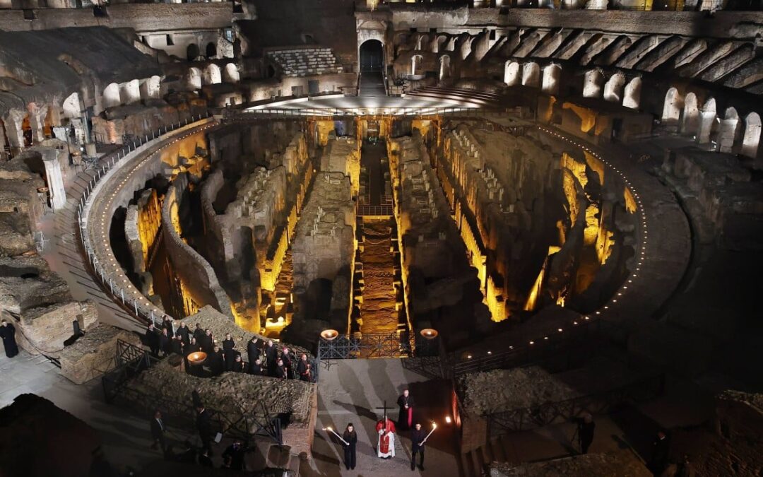 Pope Leo carries cross for full Good Friday procession, first to do so in decades