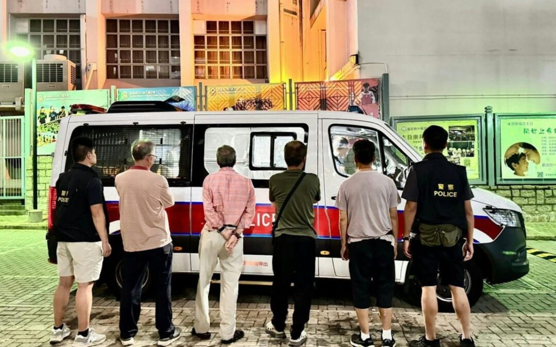 Hong Kong police use drones for first time to tackle illicit street gambling