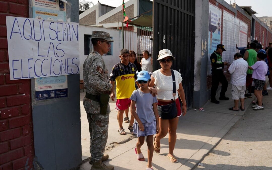 Peru police and investigators visit election headquarters amid vote delays