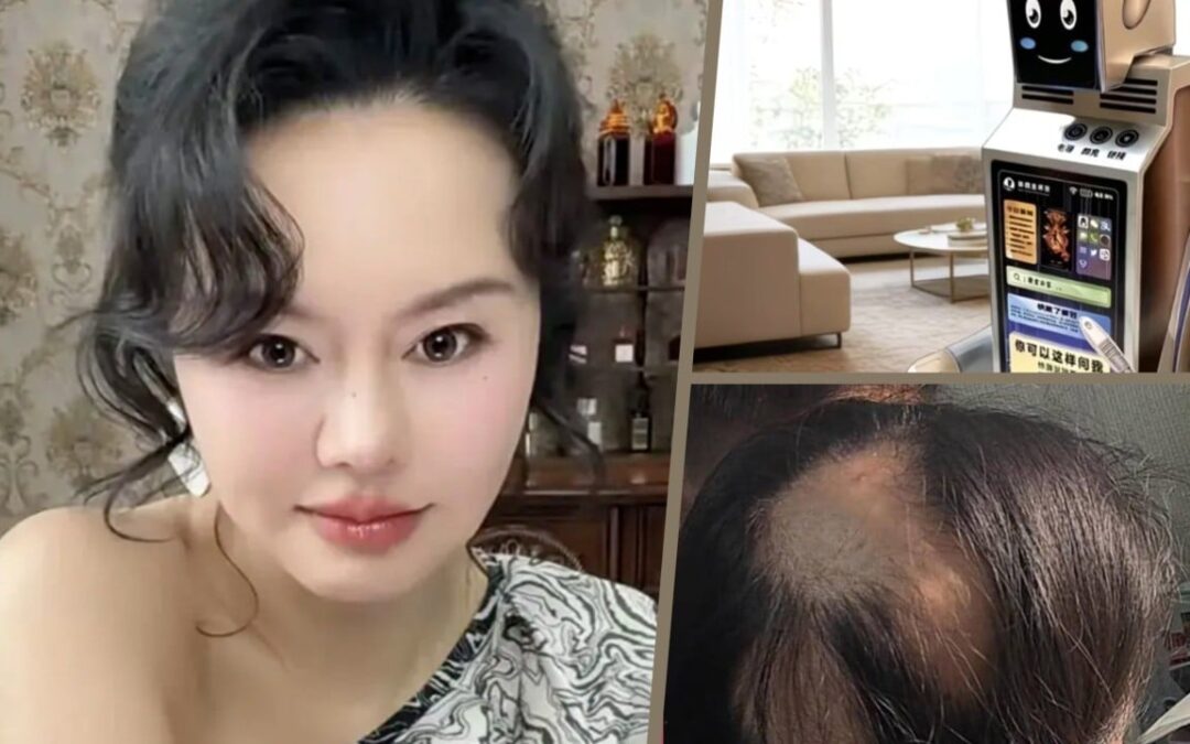 China ‘sexual intelligence godmum’ returns, paper robots for ancestors, mum goes bald tutoring son
