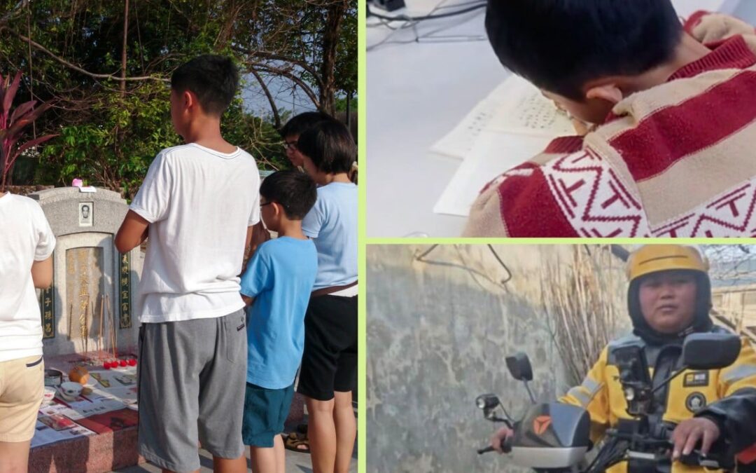 China woman sweeps wrong tomb, boy does homework at police station, courier ‘feeds’ village