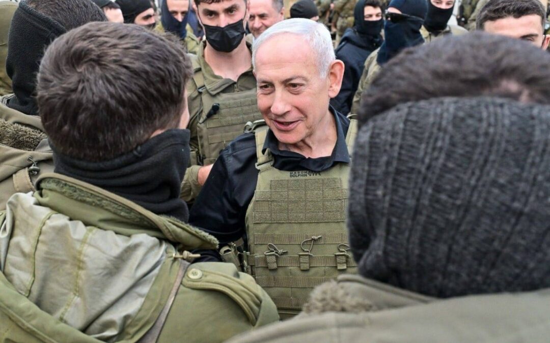 Israel’s Netanyahu, in south Lebanon, says threat of invasion by Hezbollah removed