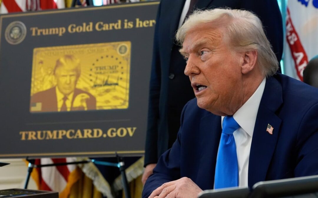 Trump’s ‘gold card’ visa granted to just 1 person so far